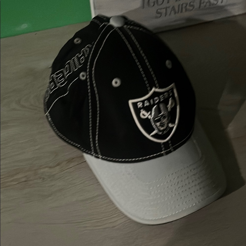 Riders by Lee Black and Gray Structured Baseball Hat